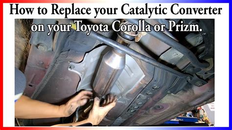 2011 Toyota Corolla Catalytic Converter