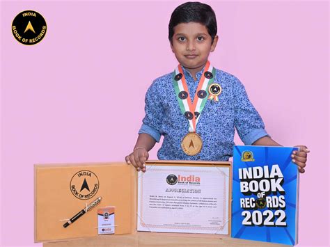 Mukil M. - Appreciation - India Book of Records