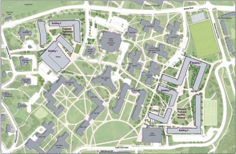 Cornell University Campus Map