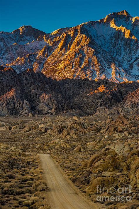 Alabama Hills Sunrise - Lone Pine - California Photograph by Gary Whitton - Fine Art America