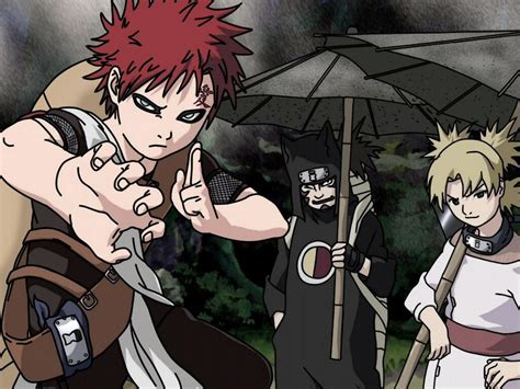 Gaara,Temari and Kankuro by simigot on DeviantArt