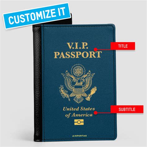 Passport Cover - USA Passport