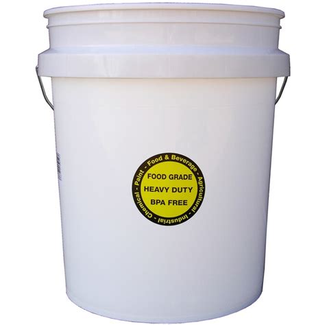 Encore Plastics 5-Gallon General Bucket in the Buckets department at ...