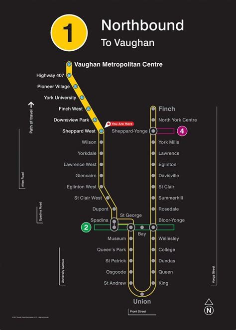 New TTC maps rolling out as Line 1 extension nears official opening date | Daily Hive Toronto