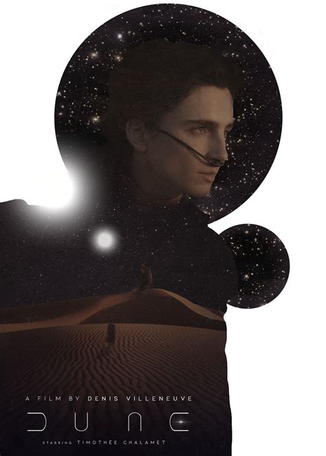 Dune movie poster by Yasmin Dell. timothee chalamet, timothée chalamet ...