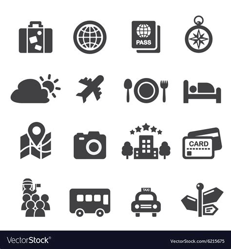 Tourism icon Royalty Free Vector Image - VectorStock