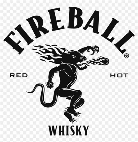 Fireball Whisky Logo - Fireball Cinnamon Whiskey Logo, HD Png Download ...