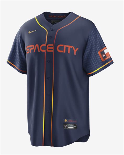 MLB Houston Astros City Connect (Jose Altuve) Men's Replica Baseball ...