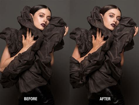 Retouching on Behance