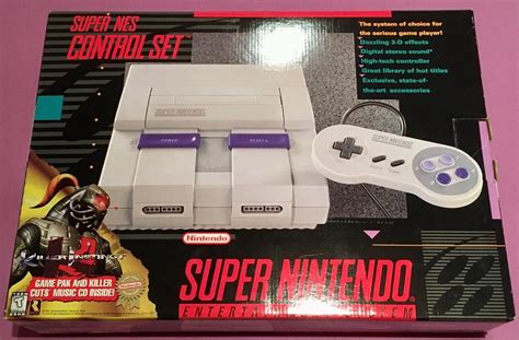 Super Nintendo Console Box Variations List - Collecting Guides - Video Game Sage