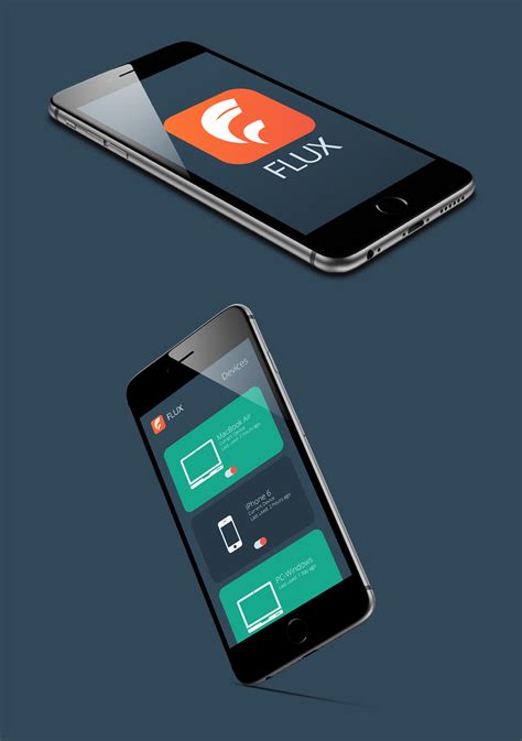 Flux - Gesture Sensor App - UI/UX Design on Behance