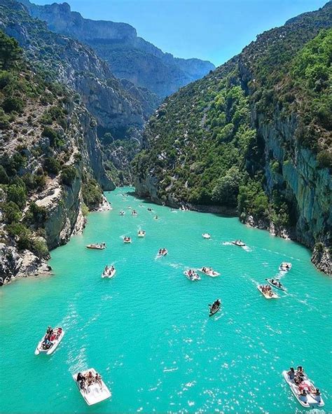 Verdon Gorge is a river canyon in southeastern France. Carved by the ...