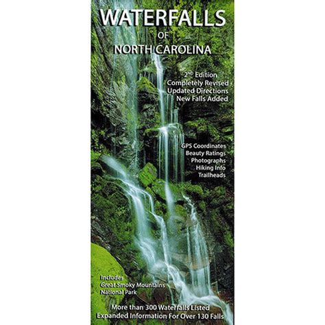 Waterfalls of North Carolina Map – Virtual Blue Ridge Bookstore