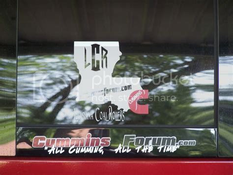 Coal roller stickers | Cummins Diesel Forum