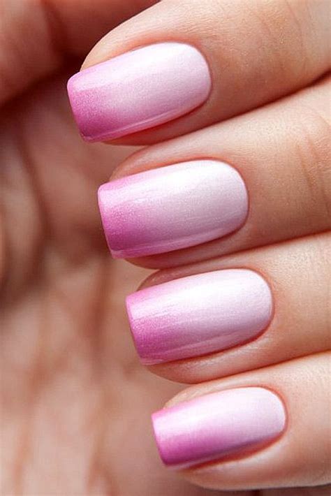 Fancy summer nails ideas - beautiful ombre nail art