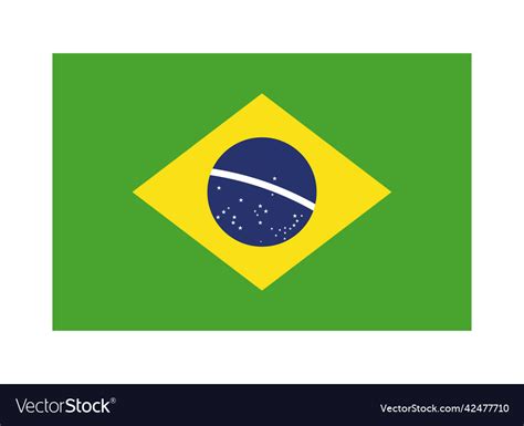 Flag of brazil Royalty Free Vector Image - VectorStock