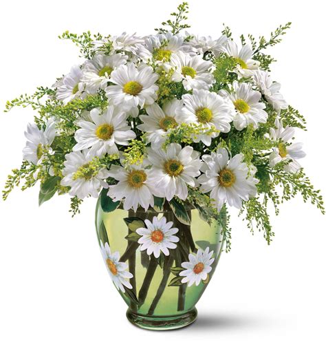 Teleflora's Crazy for Daisies Bouquet.... the vase is a bit much | A ...