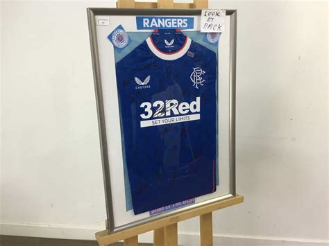 Lot 31 - RANGERS FC SIGNED SHIRT