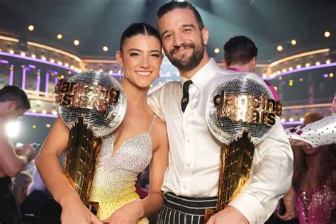 Charli D'Amelio and Mark Ballas 'Shell-Shocked' After Winning DWTS ...