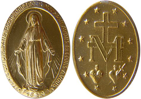 The Miraculous Medal – Our Lady of Lourdes and St. Gregory's