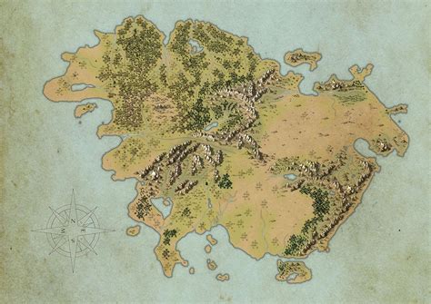 Worldbuilding Continent Map WIP | Fantasy world map, Fantasy map, Fantasy world map generator