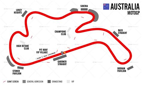 MGP_Circuit Map_Phillip Island_Australia_Goo | MOTOSPORTS TRAVEL