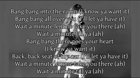 Ariana Grande - Bang Bang [Lyrics] - YouTube