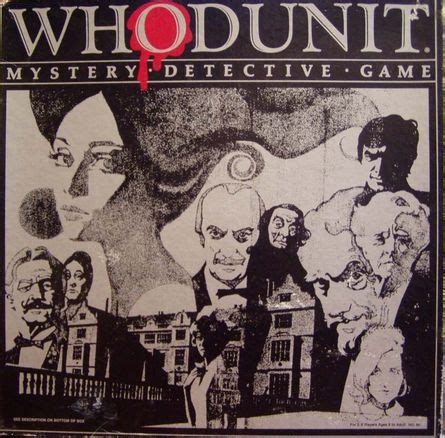 Whodunit Detective Sheets | Whodunit