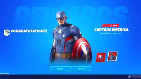 How to get The CAPTAIN AMERICA Skin in Fortnite! (Awesome) - YouTube