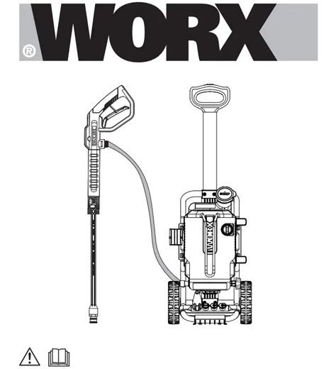 WORX Electric Pressure Washer WG606 Instruction Manual