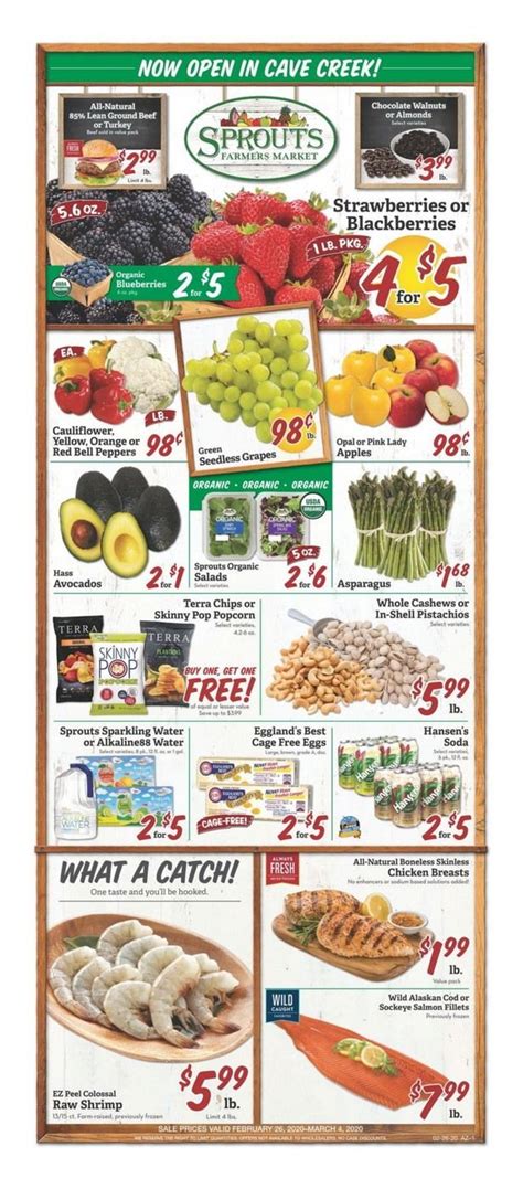 Sprouts Weekly Ad Feb 26 – Mar 04, 2020