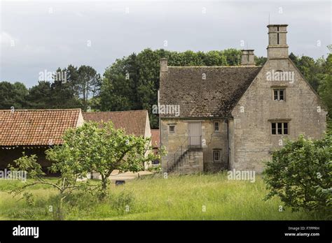 The exterior of Woolsthorpe Manor, Lincolnshire. Woolsthorpe Manor was the home of the scientist ...