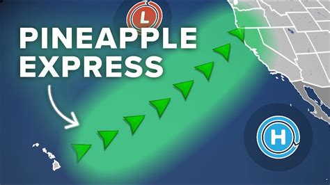 What Is a Pineapple Express? Atmospheric River Weather Explained - YouTube