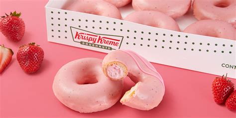 Krispy Kreme’s Strawberry Glazed Donuts Will Remind You It’s the Ultimate Spring Flavor