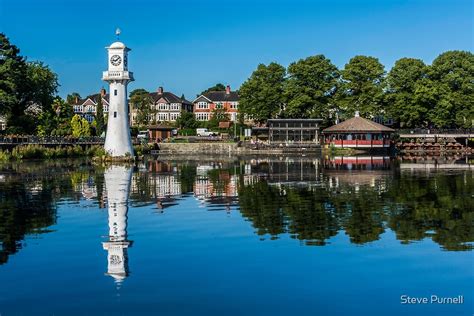 "Roath Park Lake Cardiff" by Steve Purnell | Redbubble