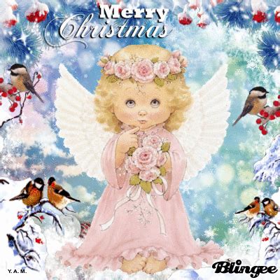 Merry Christmas Angel Animated Gif Pictures, Photos, and Images for ...