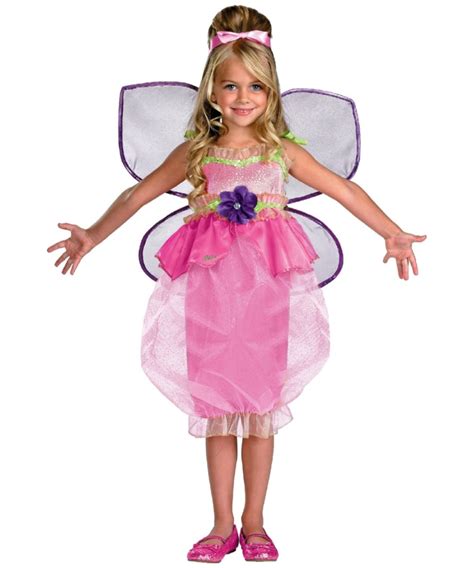 Barbie Thumbelina Kids Costume - Girl Barbie Costumes