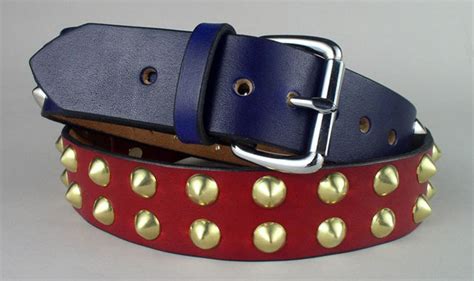 Studded Leather Belts