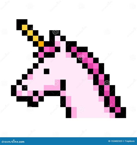 Spreadsheet Pixel Art Unicorn