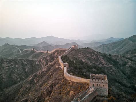 100+ Great Wall Of China Drone Stock Photos, Pictures & Royalty-Free ...