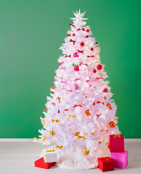 How To Decorate A White Christmas Tree With Pictures | Psoriasisguru.com