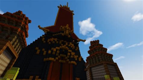 Re- Fire Nation Palace Minecraft Project