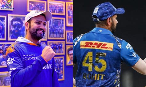 Find Out Why Rohit Sharma Wears Jersey Number 45 In The IPL