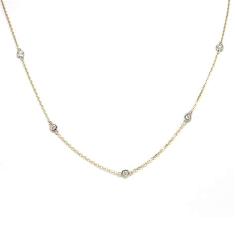 Pear Shaped Diamond Necklace - Harry Merrill & Son