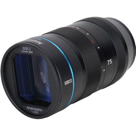 Sirui 75mm f/1.8 1.33x Anamorphic Lens (Canon EF-M) SR75EFM B&H