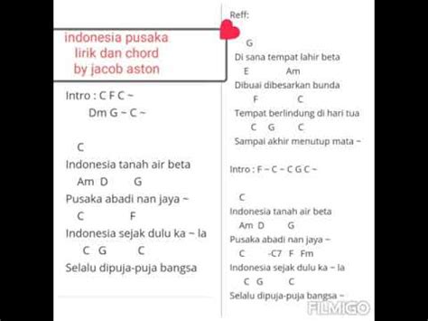 Indonesia pusaka lirik dan chord - YouTube