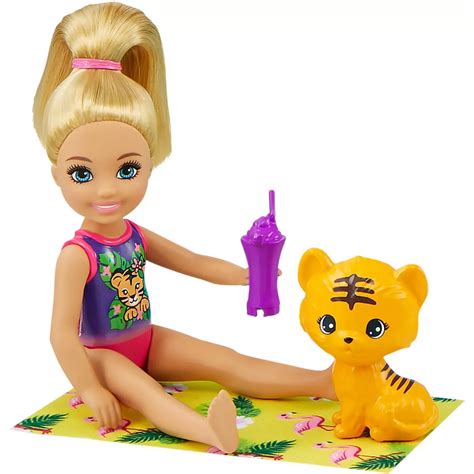 Barbie and Chelsea the Lost Birthday Splashtastic Pool Surprise Playset ...