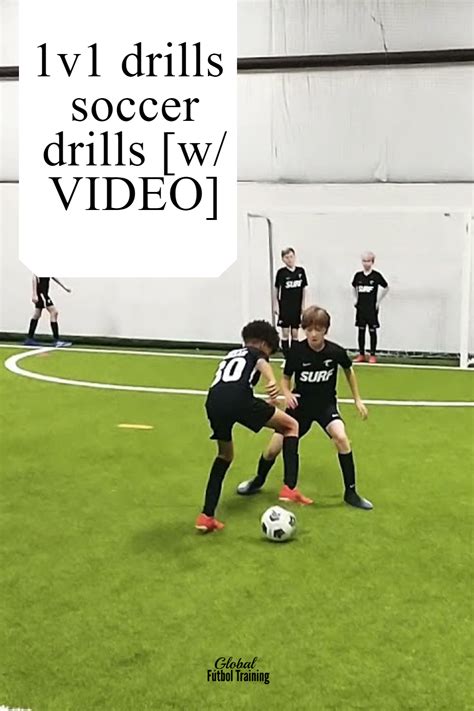 1v1 drills for all ages [soccer / football] - video