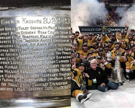 Which Vegas Golden Knights players have had their names engraved onto ...