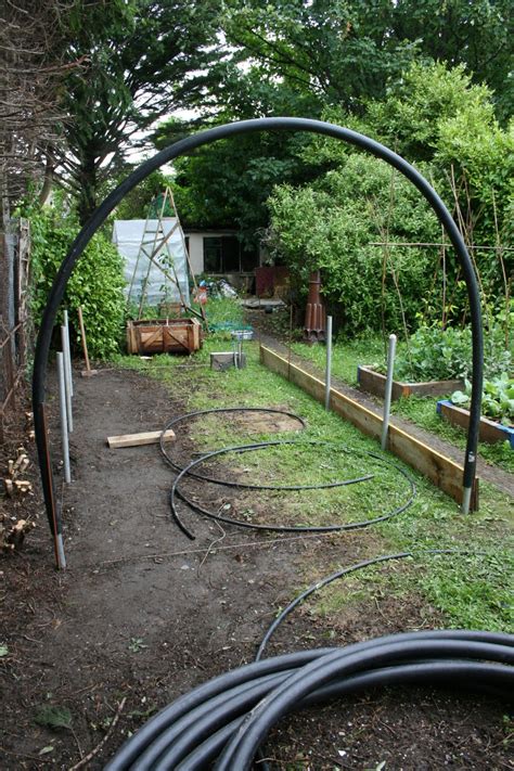 How to make your own polytunnel | Vegetable garden design, Garden ...